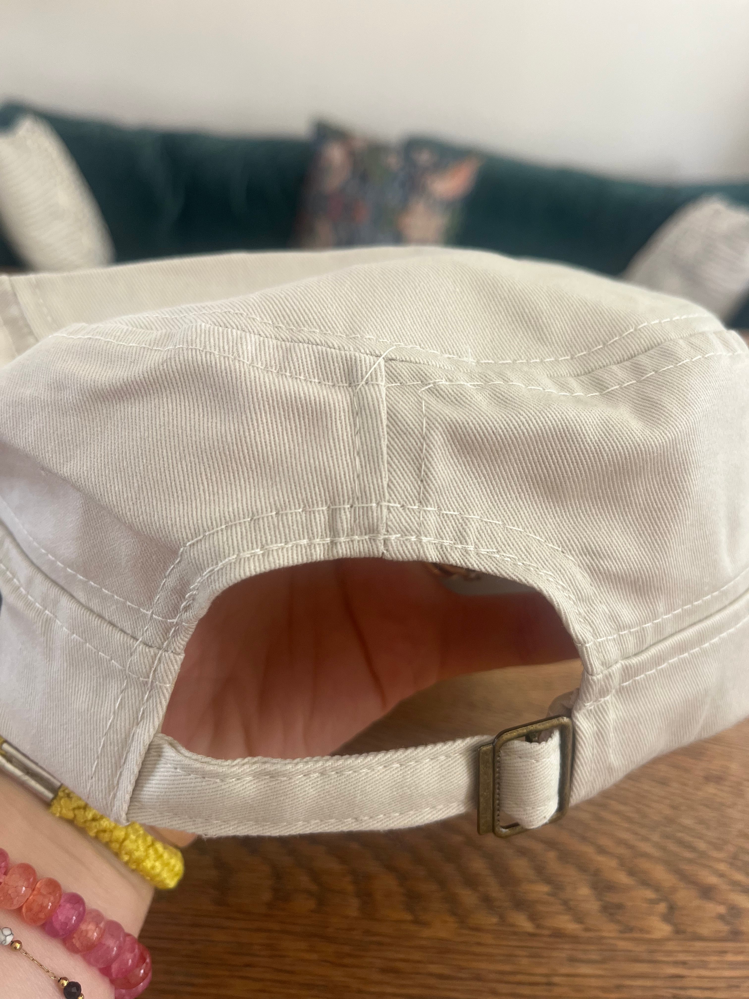 Off White Cadet Fisherman's Cotton CHAT Cap