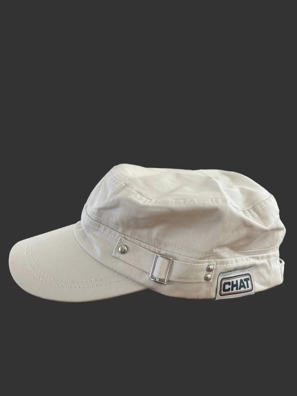 Off White Cadet Fisherman's Cotton CHAT Cap