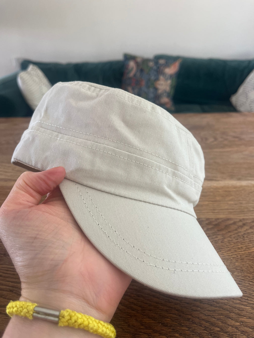 Off White Cadet Fisherman's Cotton CHAT Cap
